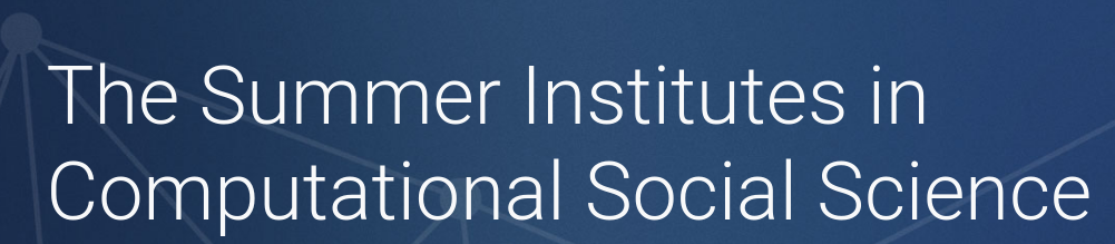 Summer Institutes In Computational Social Science (SICSS) | SADiLaR ...